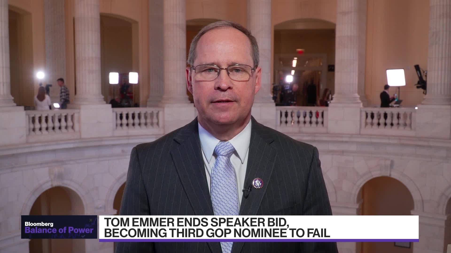 WATCH: Rep. Greg Murphy, (R) North Carolina, talks about the House Speaker race.Source: Bloomberg