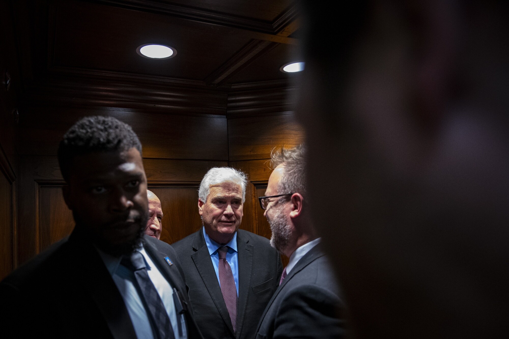 House Majority Whip Tom EmmerPhotographer: Al Drago/Bloomberg