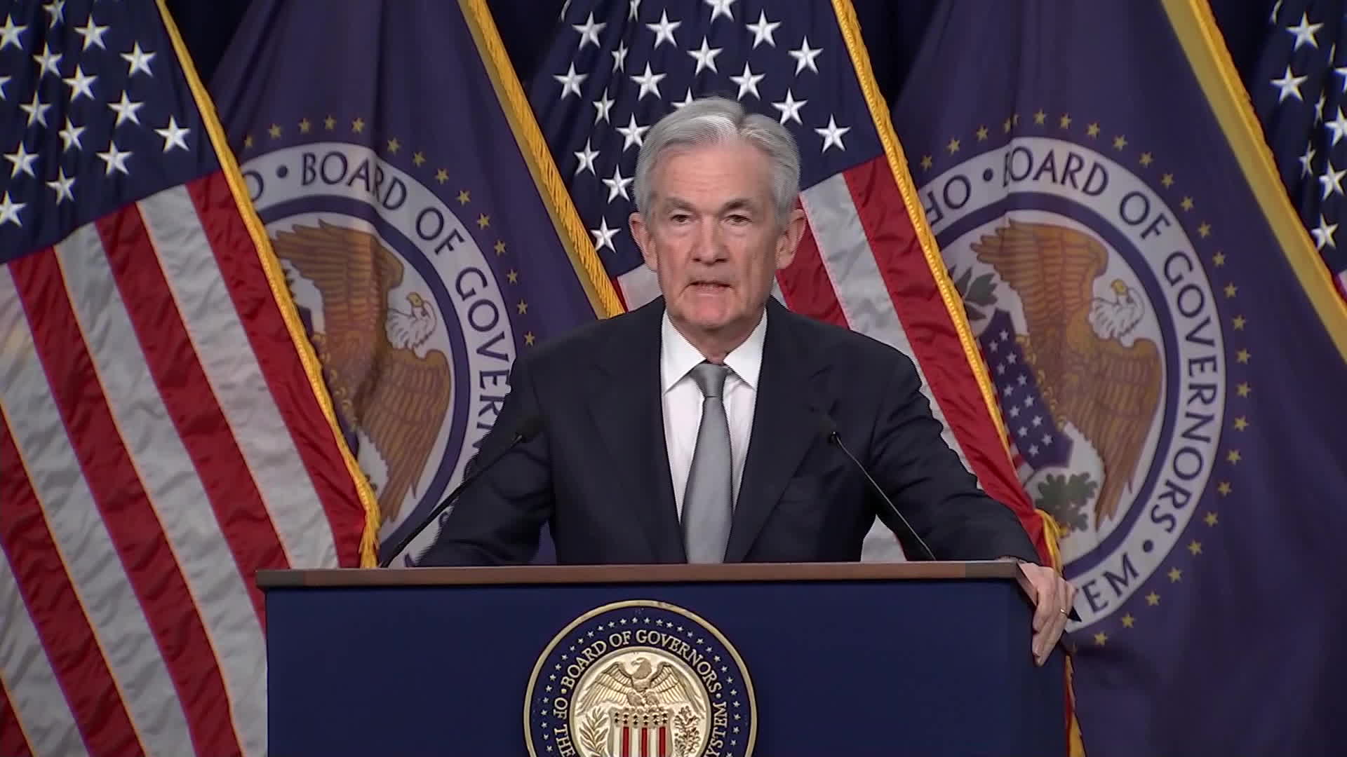 “Given how far we have come, along with the uncertainties and risks we face, the committee is proceeding carefully,” Federal Reserve Chair Jerome Powell says at a news conference following the central bank's decision to hold interest rates at a 22-year high for a second straight meeting.Source: Bloomberg