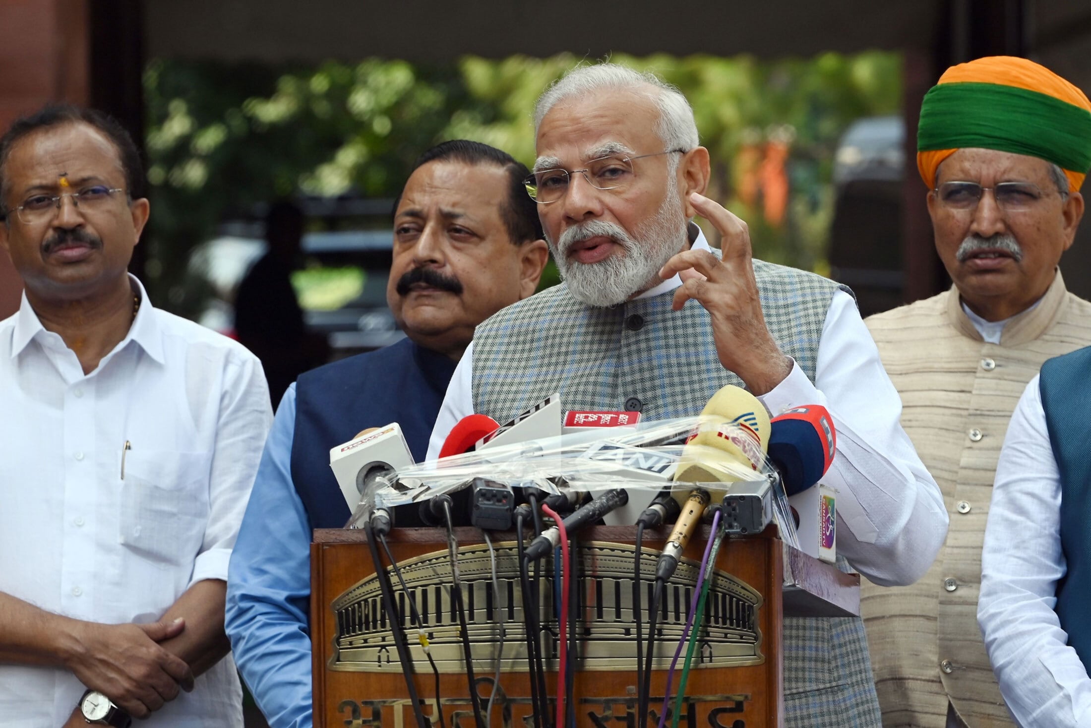 Indian Prime Minister Narendra Modi.Photographer: Prakash Singh/Bloomberg