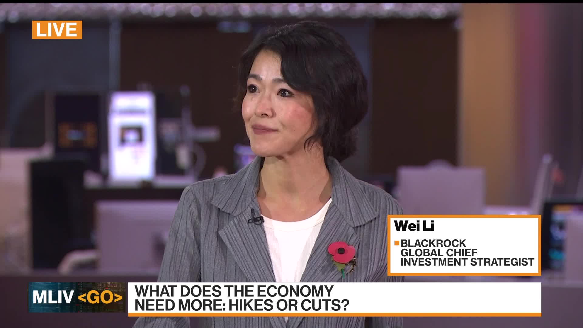 WATCH: Wei Li at BlackRock talks about markets.Bloomberg