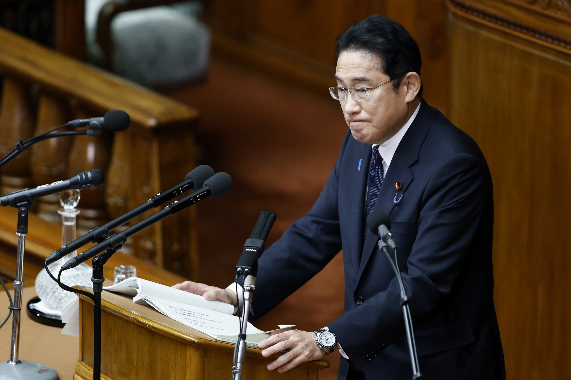 Fumio Kishida Photographer: Kiyoshi Ota/Bloomberg