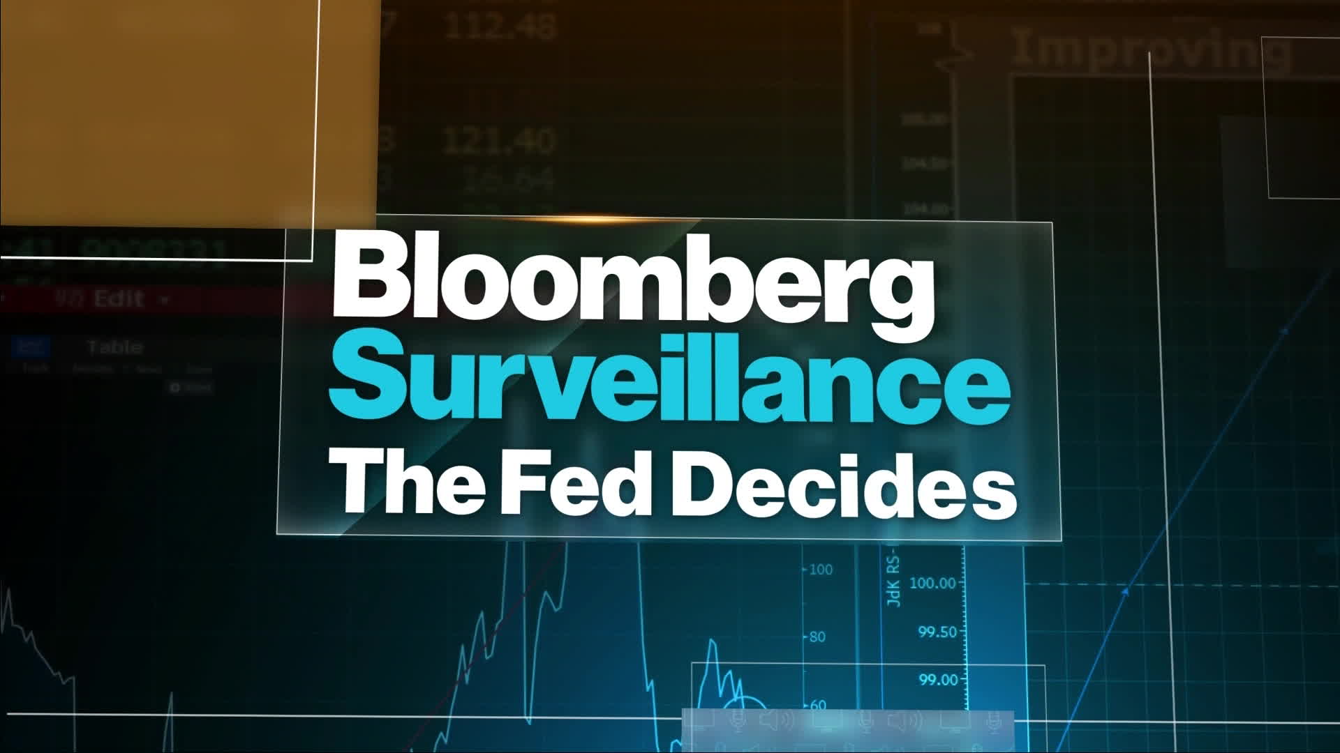 The Federal Reserve left its benchmark interest rate unchanged and says tighter financial and credit conditions will weigh on the economy. Tom Keene & Lisa Abramowicz discuss the market implications with some of the biggest names from Wall Street.Source: Bloomberg