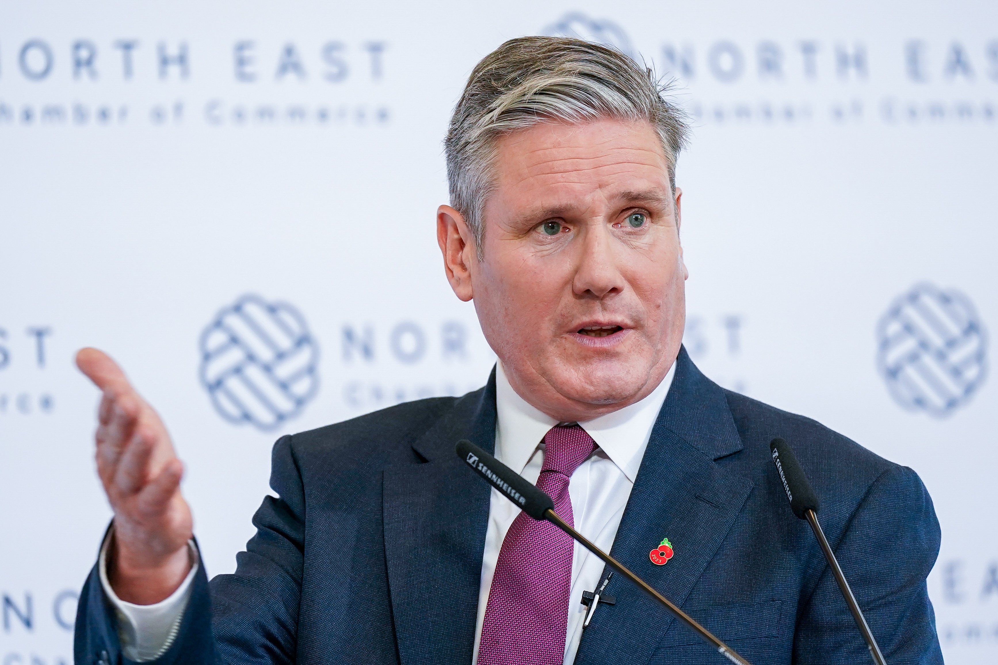 Keir Starmer on Nov. 3.Photographer: Ian Forsyth/Bloomberg