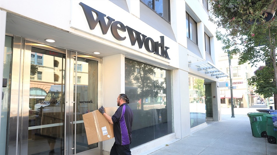 WATCH: WeWork Inc. has filed for bankruptcy in New Jersey. The filing allows the co-working real estate company to keep operating while it works out a plan to repay its debts. Rishaad Salamat reports.Source: Bloomberg