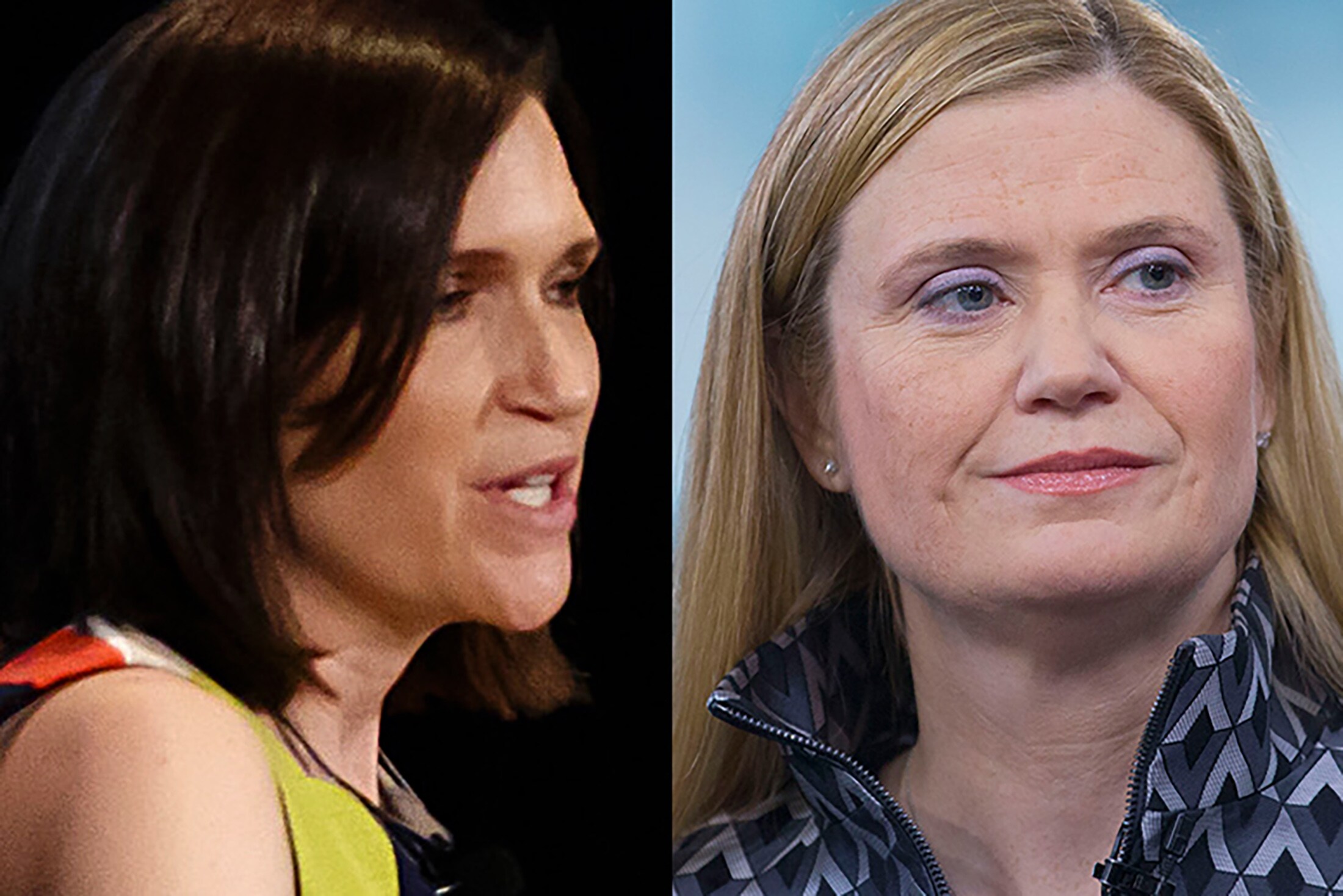 Jennifer Piepszak, left, and Marianne LakePhotographer: Rick Osentoski/AP Images; Jin Lee/Bloomberg