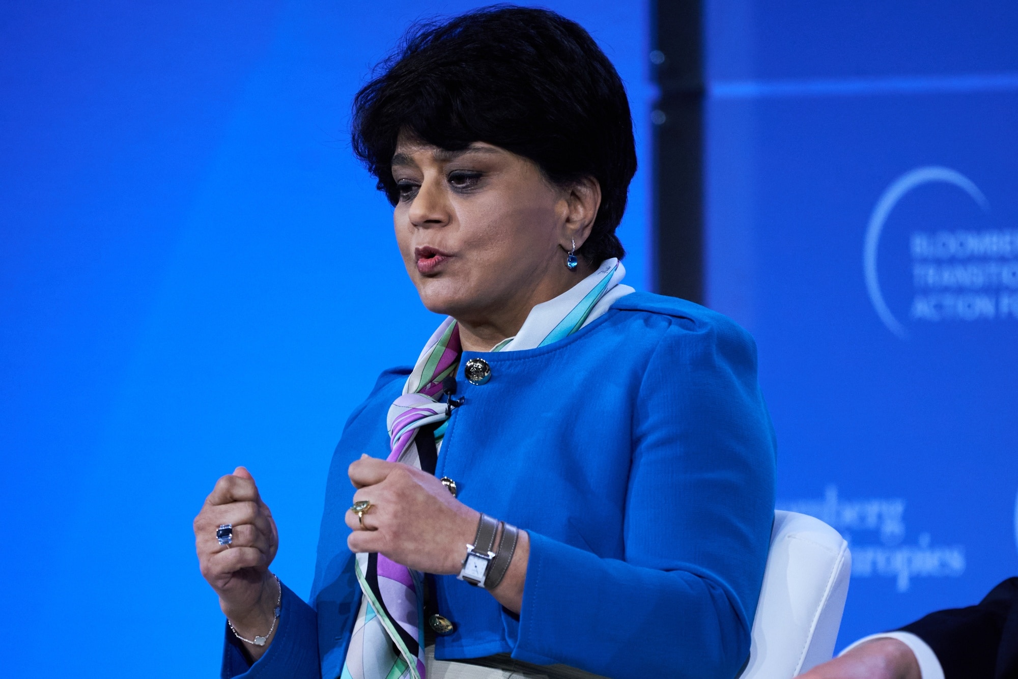 Shriti VaderaPhotographer: Bing Guan/Bloomberg