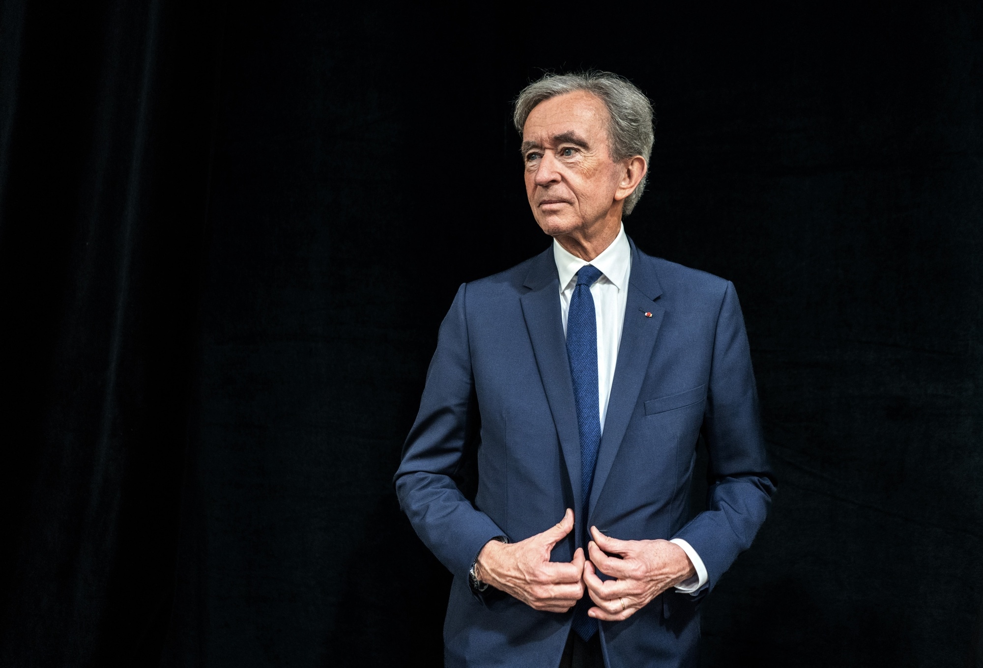 Bernard Arnault, billionaire and chairman of LVMH.Photographer: Nathan Laine/Bloomberg