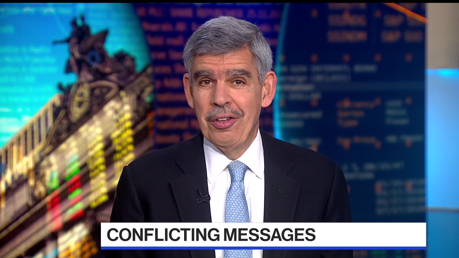 Mohamed El-Erian, a Bloomberg Opinion columnist, says the Fed's communication is confusing people and fueling moral hazard.Source: Bloomberg