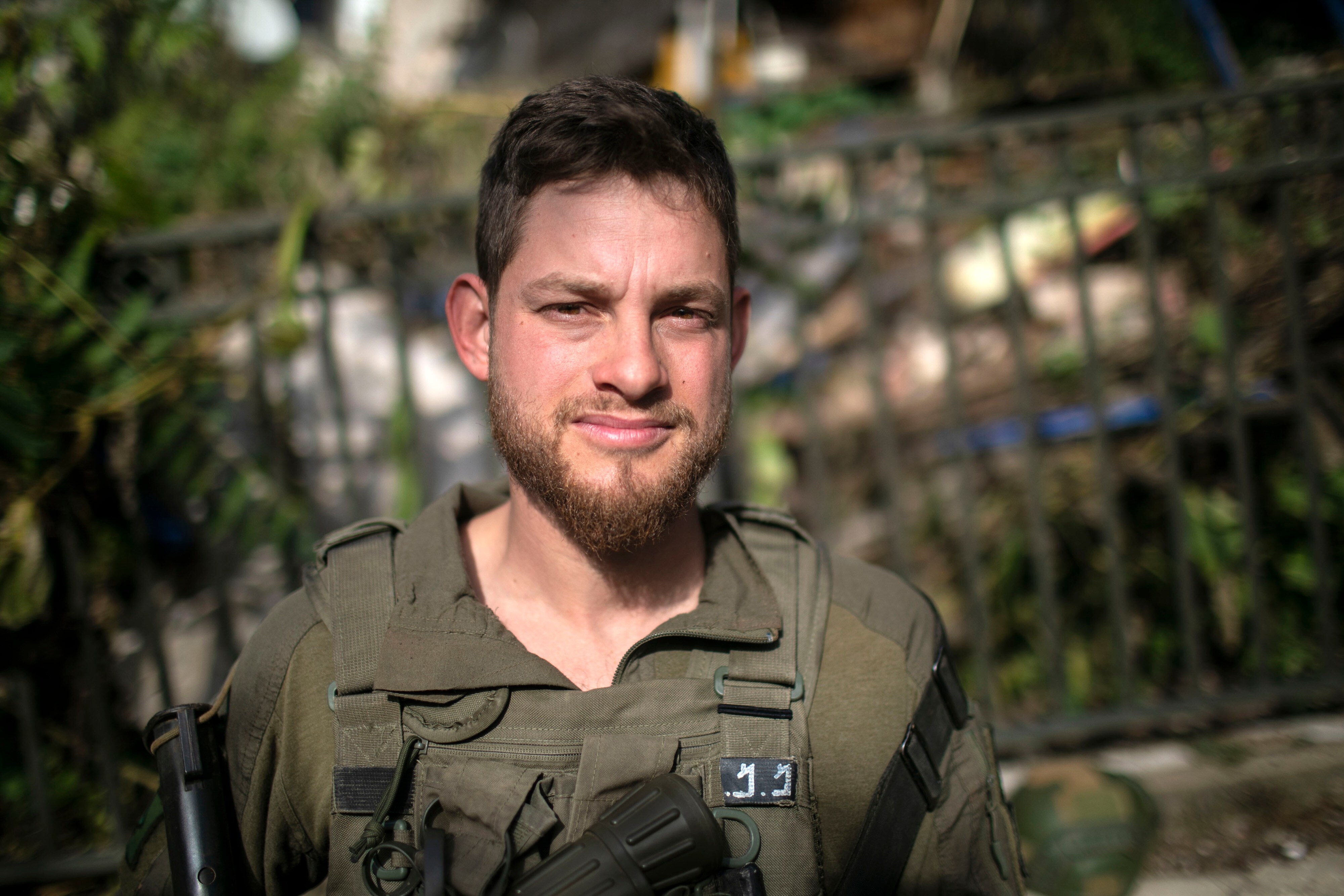 Yoshiau, a tank captain in the Israeli military.Photographer: Amnon Gutman/Bloomberg
