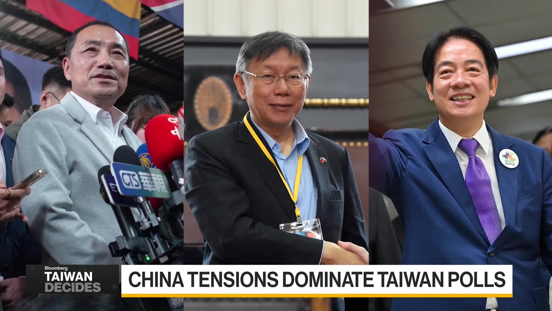 Taiwanese voters are set to pick a new president Saturday. The election carries serious implications for geopolitics, trade and investments. Yvonne Man reports on Bloomberg Television.Source: Bloomberg