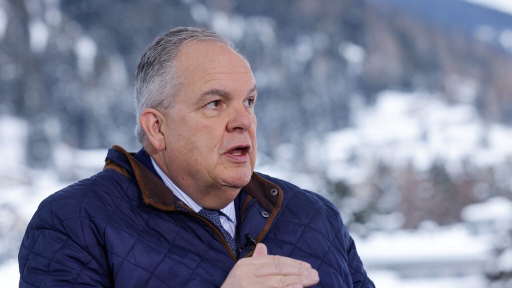 State Street CEO Ron O'Hanley says that bets on US rate cuts make no sense.Source: Bloomberg