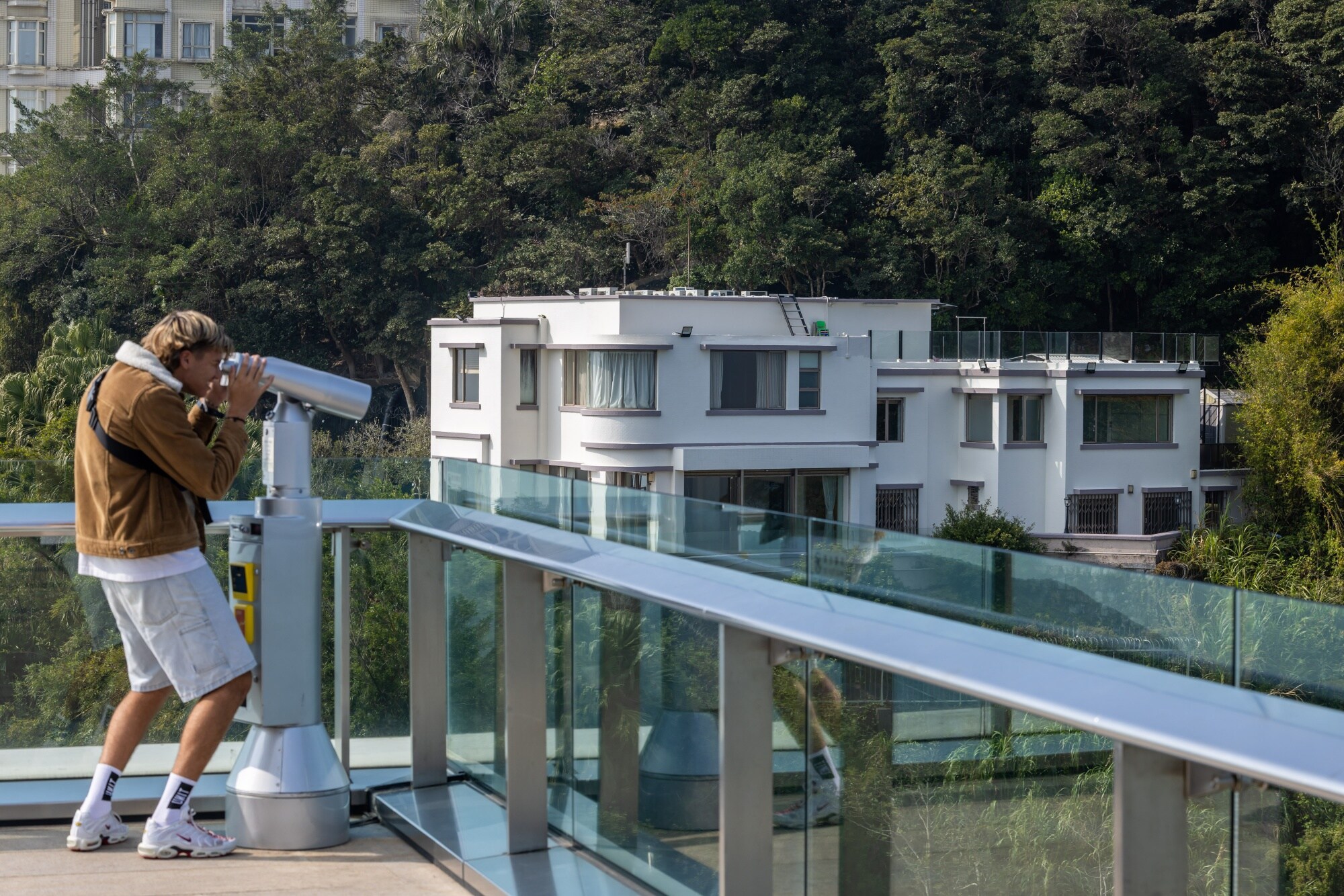The house viewed from Peak Tower.Photographer: Paul Yeung/Bloomberg