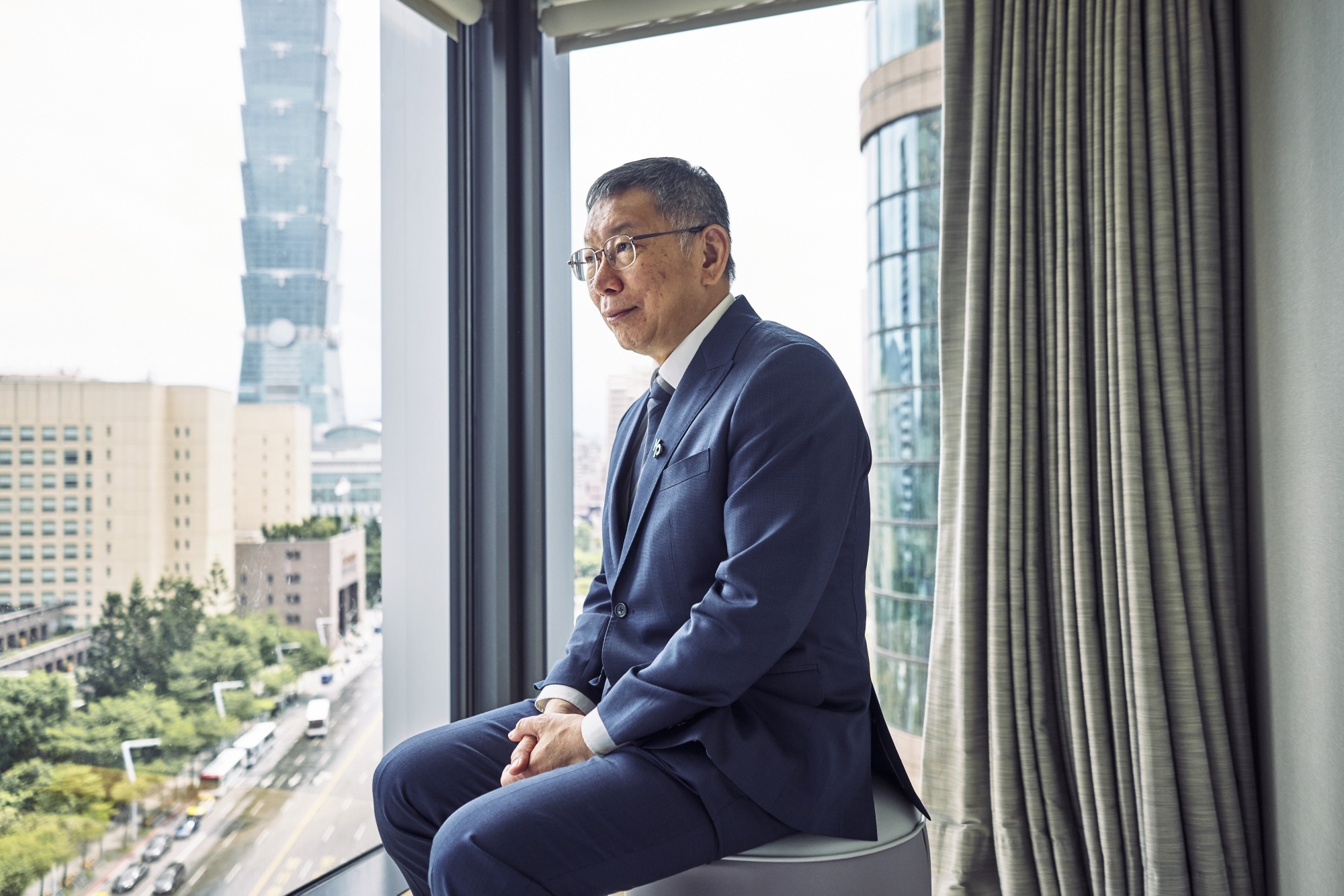 Ko Wen-jePhotographer: An Rong Xu/Bloomberg