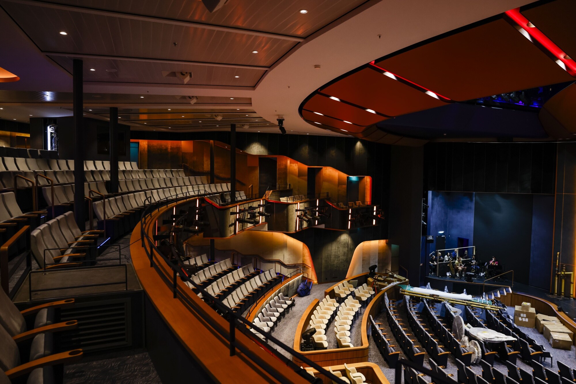 The Royal Theater onboard the Photographer: Eva Marie Uzcategui/Bloomberg