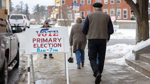Record turnout is expected for today's New Hampshire presidential primary. Former President Donald Trump is leading Nikki Haley in the polls. Primary voters tell Bloomberg the top issues are immigration and the economy. Bloomberg's Kailey Leinz reports from Manchester.Source: Bloomberg