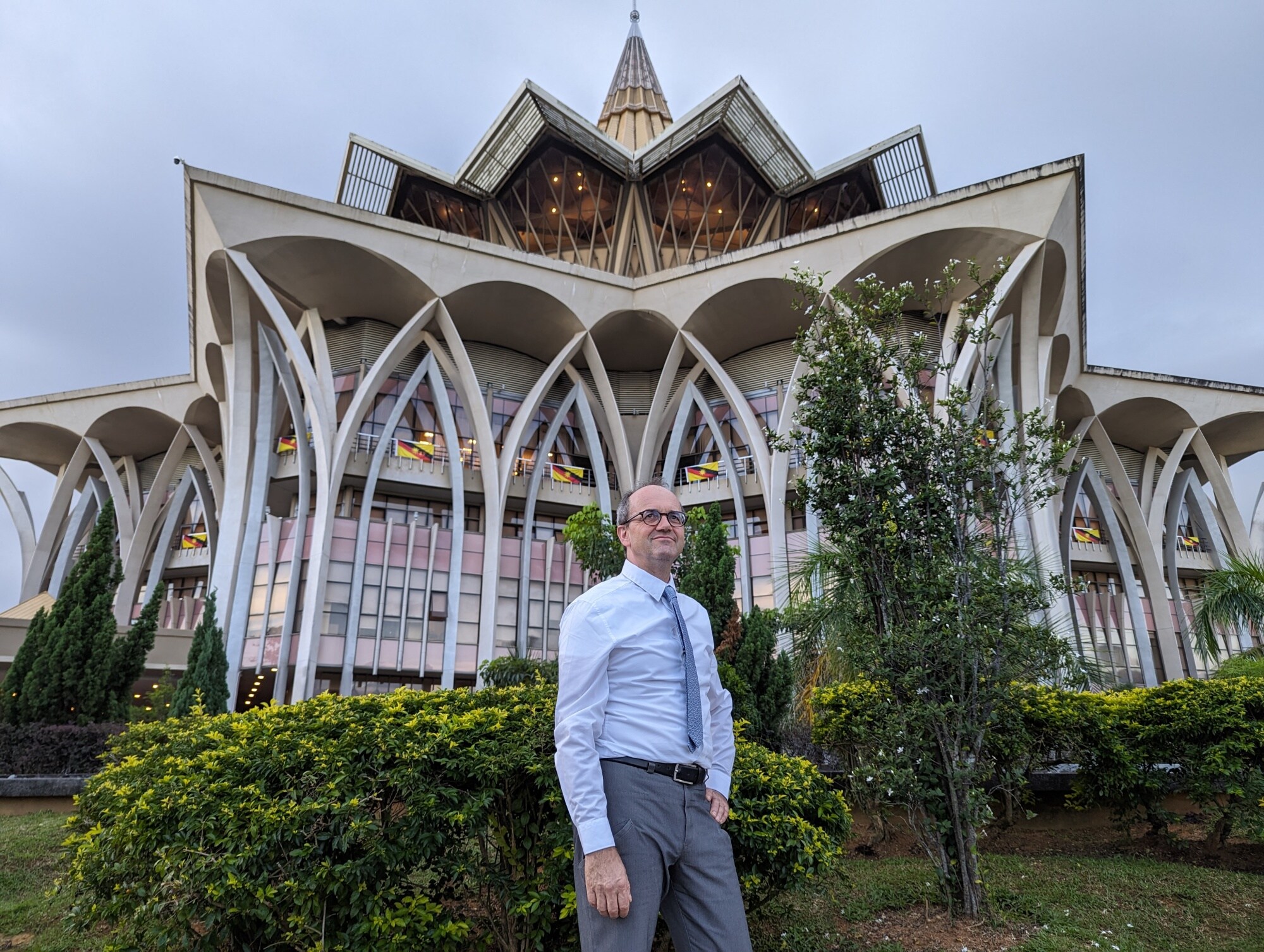 Lukas Straumann in Kuching in November 2023. Photographer: Anders Melin/Bloomberg