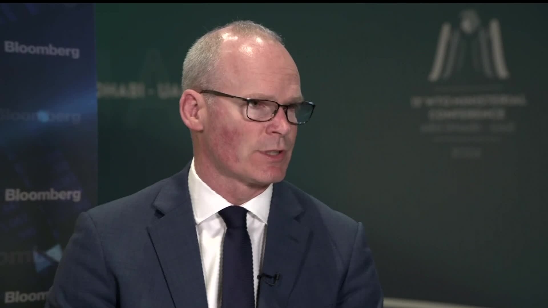 WATCH: Irish Trade Minister Simon Coveney says it might be difficult to reach a new WTO trade agreement this week in Abu Dhabi.Source: Bloomberg