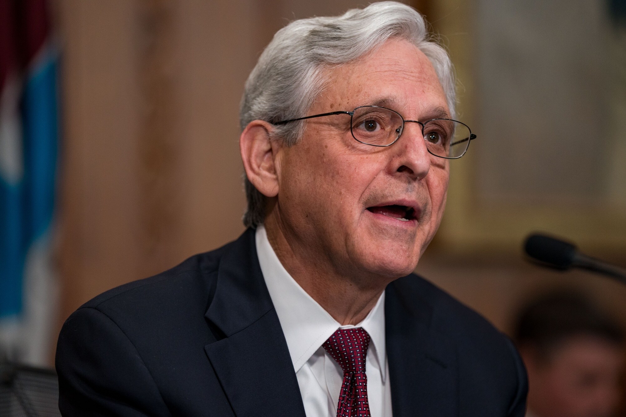 Merrick Garland Photographer: Kent Nishimura/Bloomberg