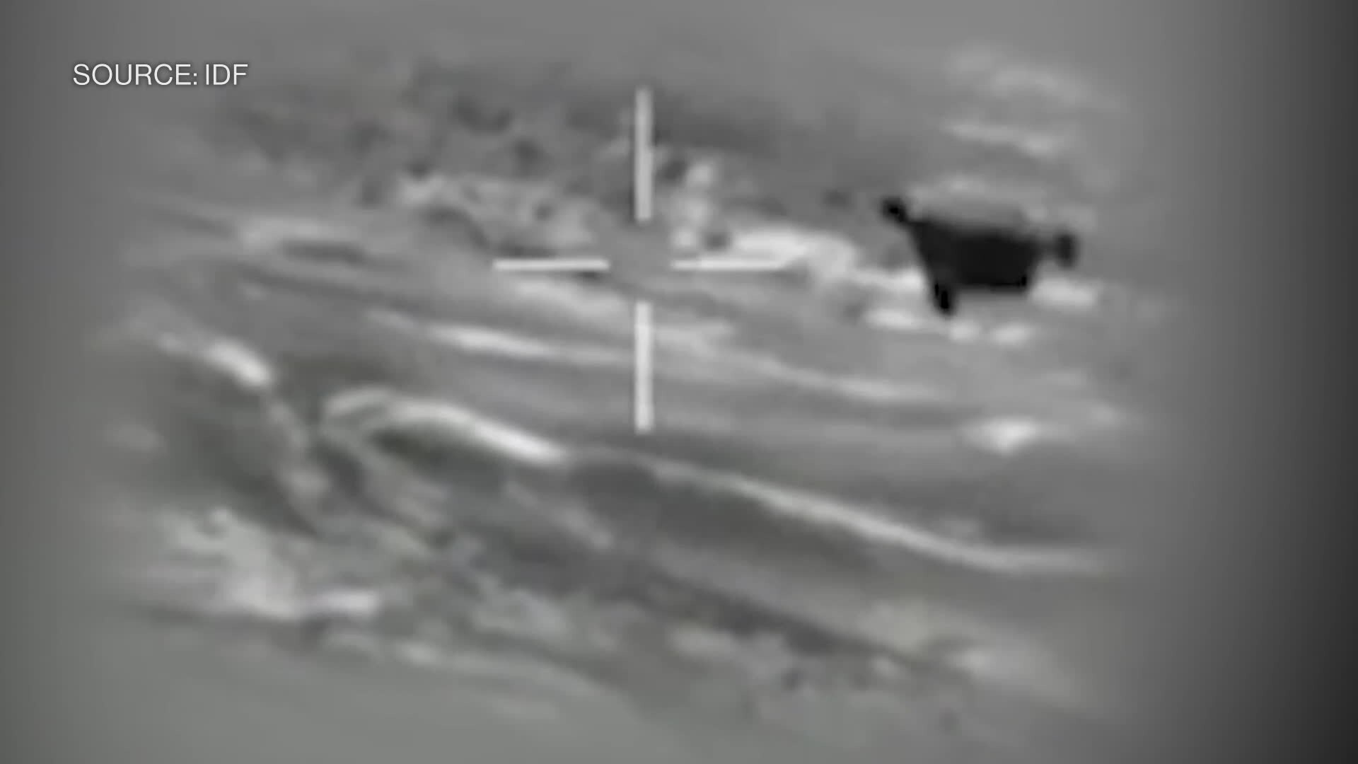 WATCH: Video released by the IDF shows what it said was the interception of Iranian missiles and UAVs.Source: IDF