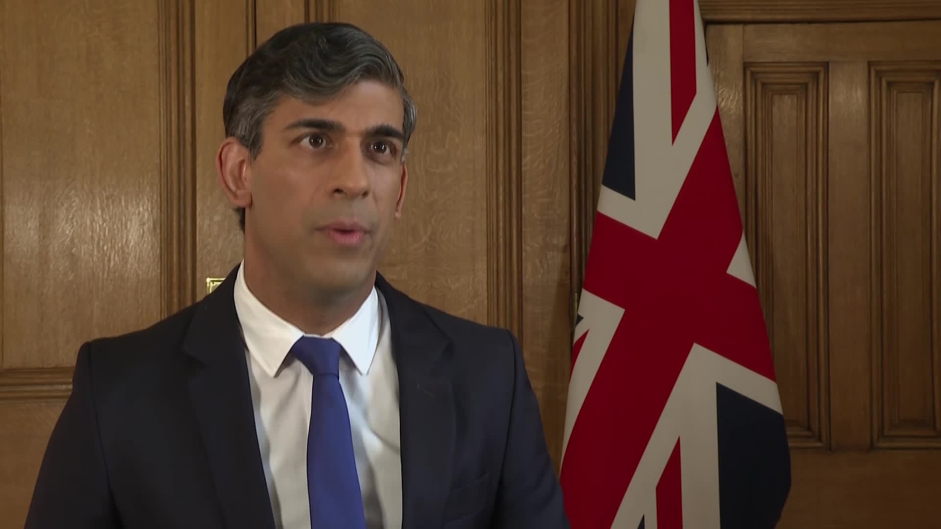 WATCH: UK Prime Minister Rishi Sunak called Iran's assault “dangerous and unnecessasy.”Source: Bloomberg