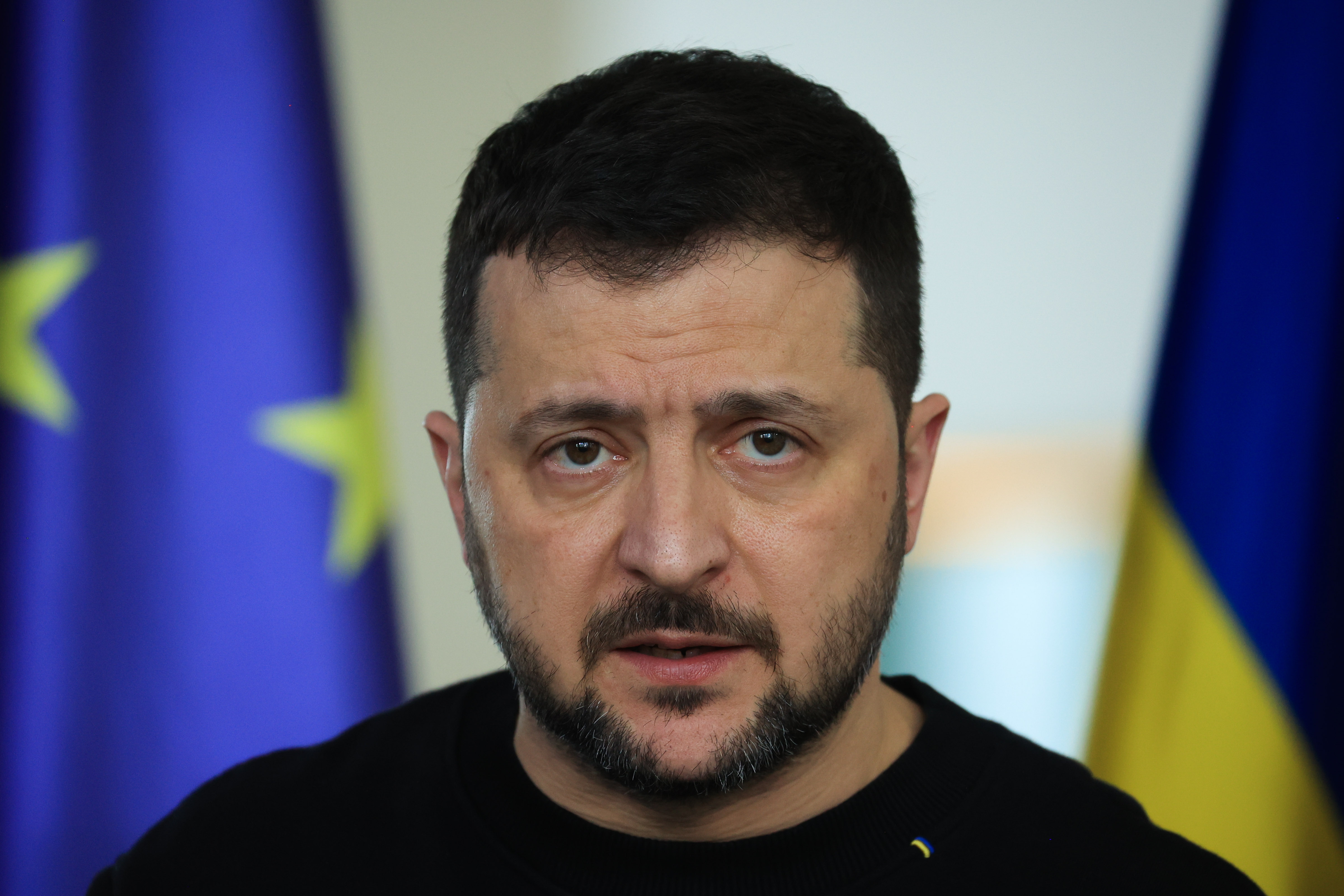 Volodymyr ZelenskiyPhotographer: Krisztian Bocsi/Bloomberg