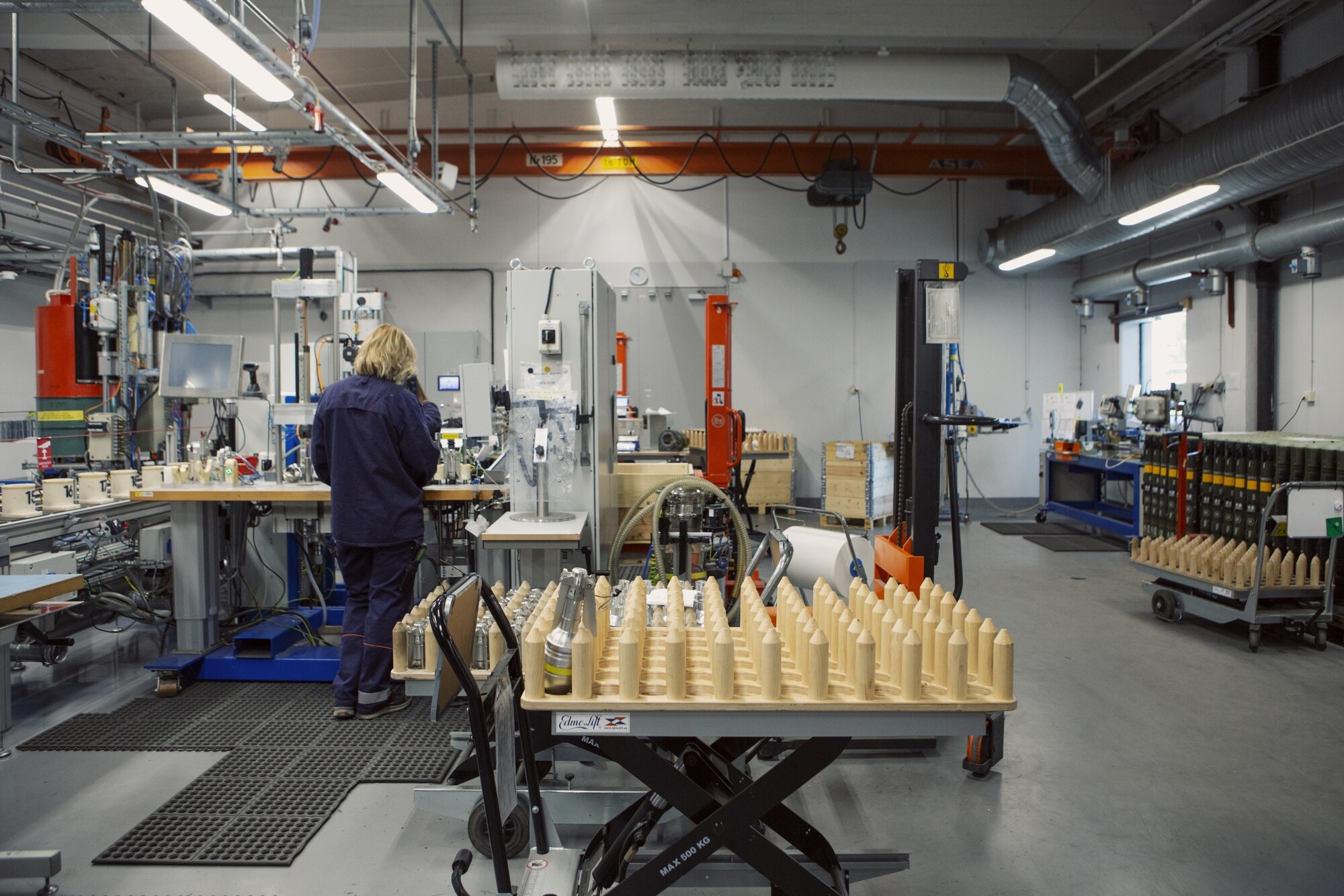 A Saab Dynamics AB production facility in Karlskkoga, Sweden, in June.Photographer: Erika Gerdemark/Bloomberg