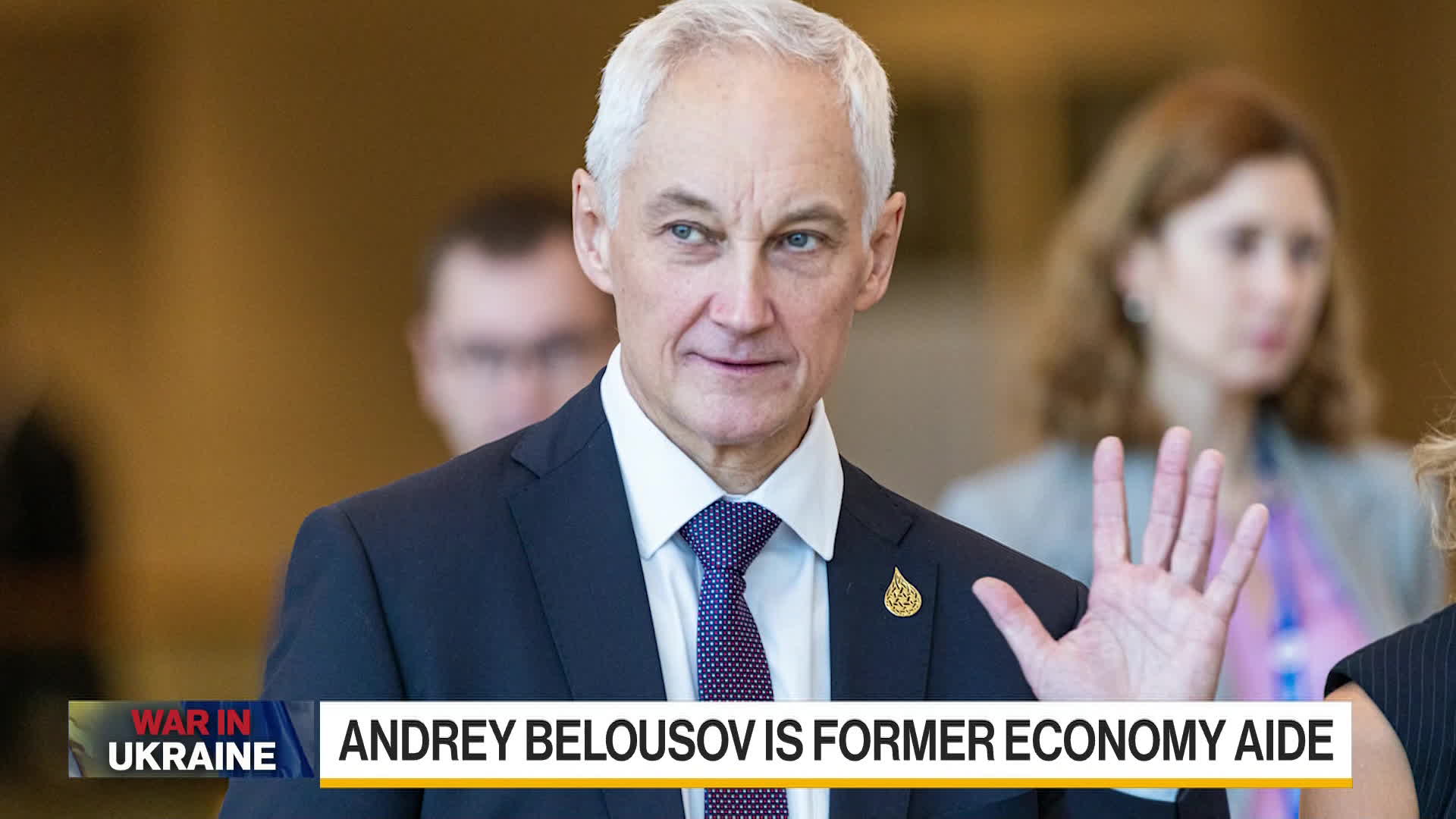 WATCH: The unexpected appointment of Belousov signals a focus on growing the Russian war economy. Greg Sullivan reports.Source: Bloomberg