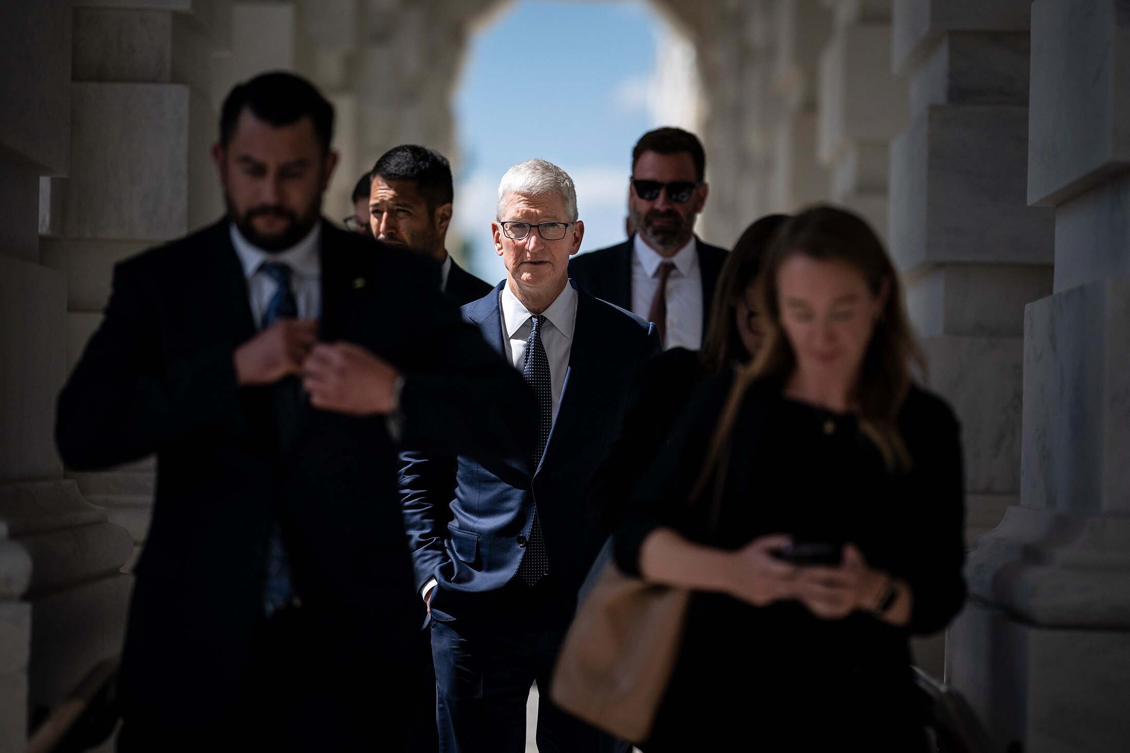 Cook outside the House of Representatives last September.Photographer: Jabin Botsford/The Washington Post/Getty Images