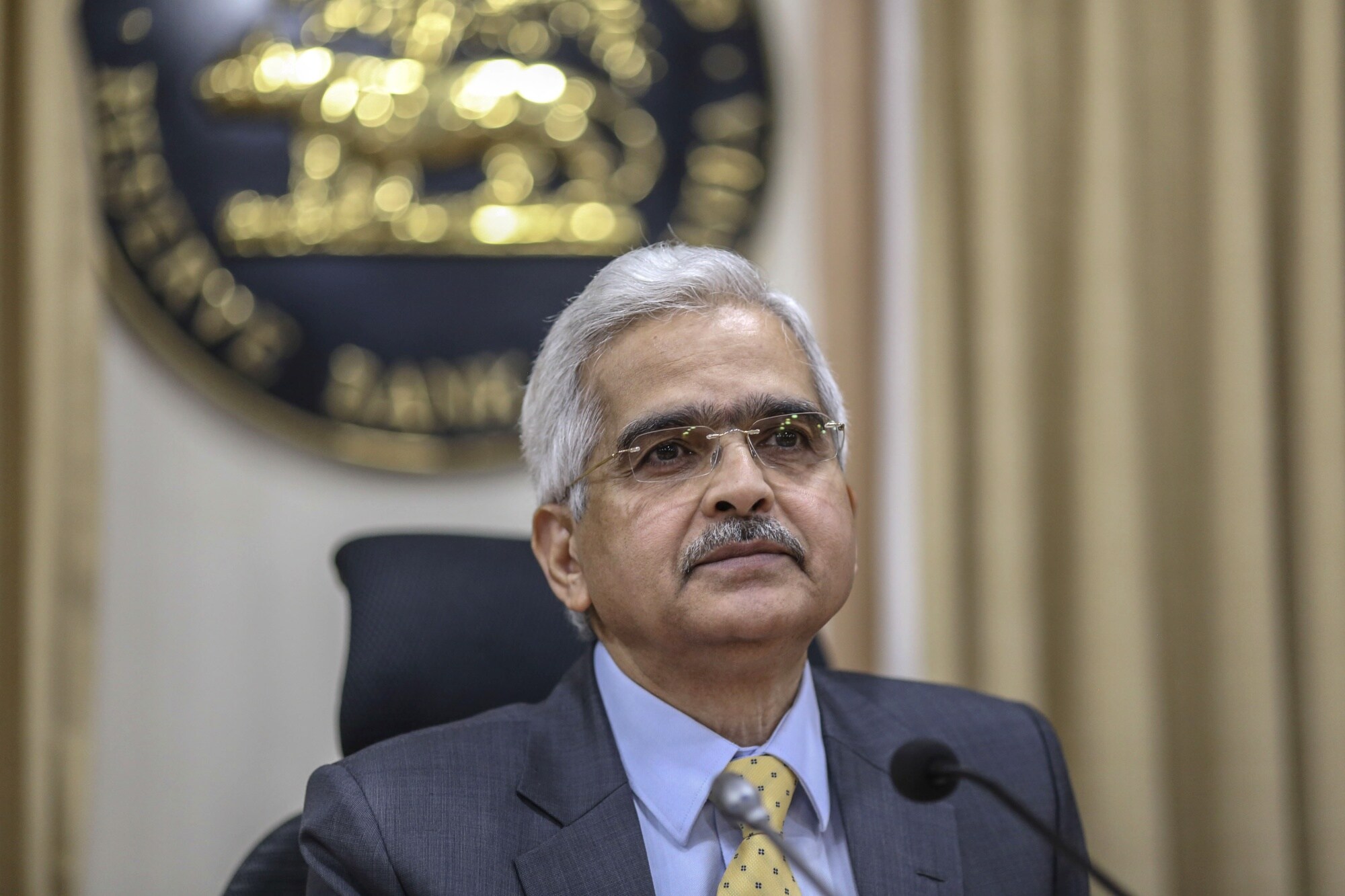 Shaktikanta DasPhotographer: Dhiraj Singh/Bloomberg