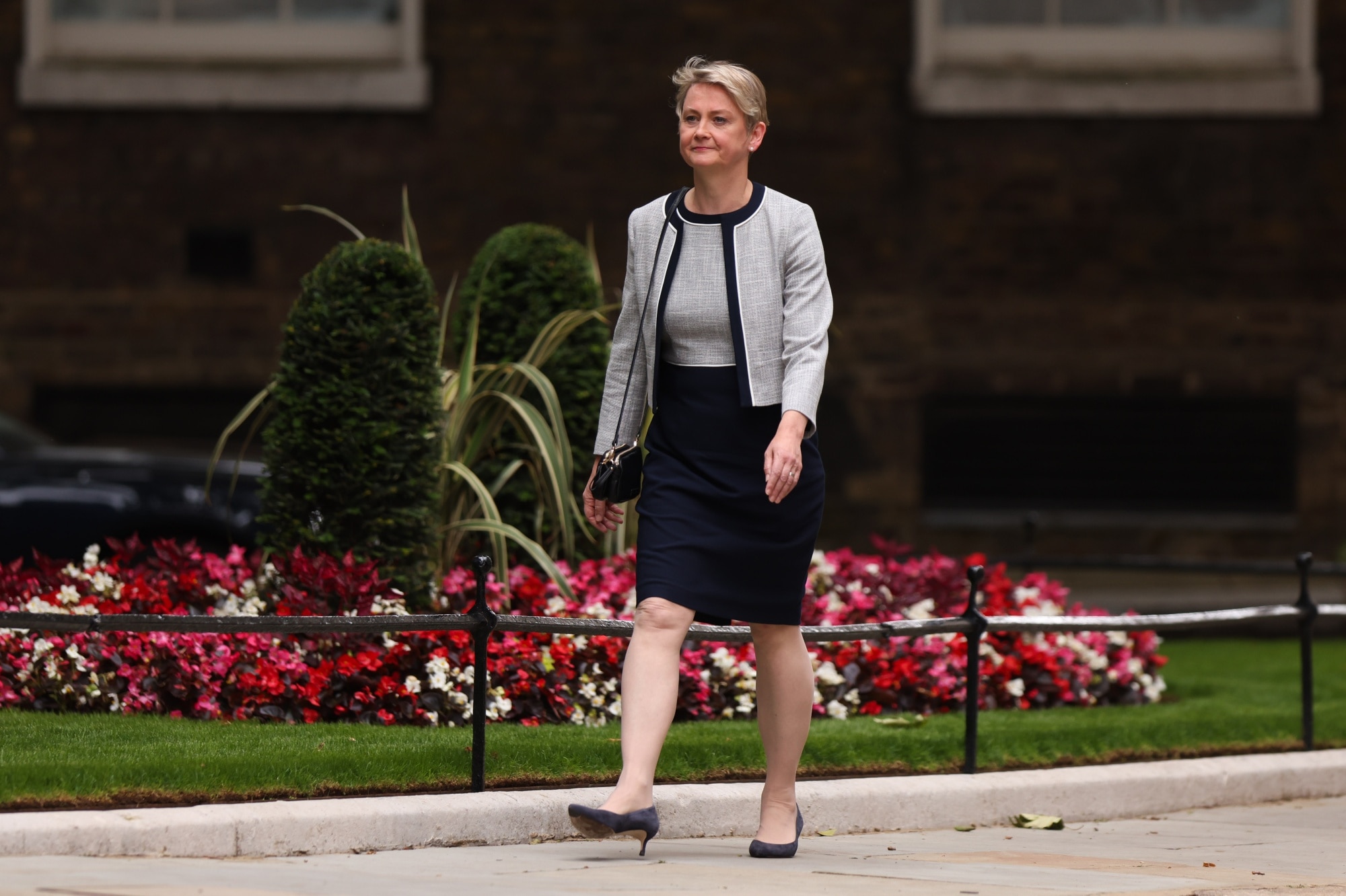 Yvette CooperPhotographer: Hollie Adams/Bloomberg