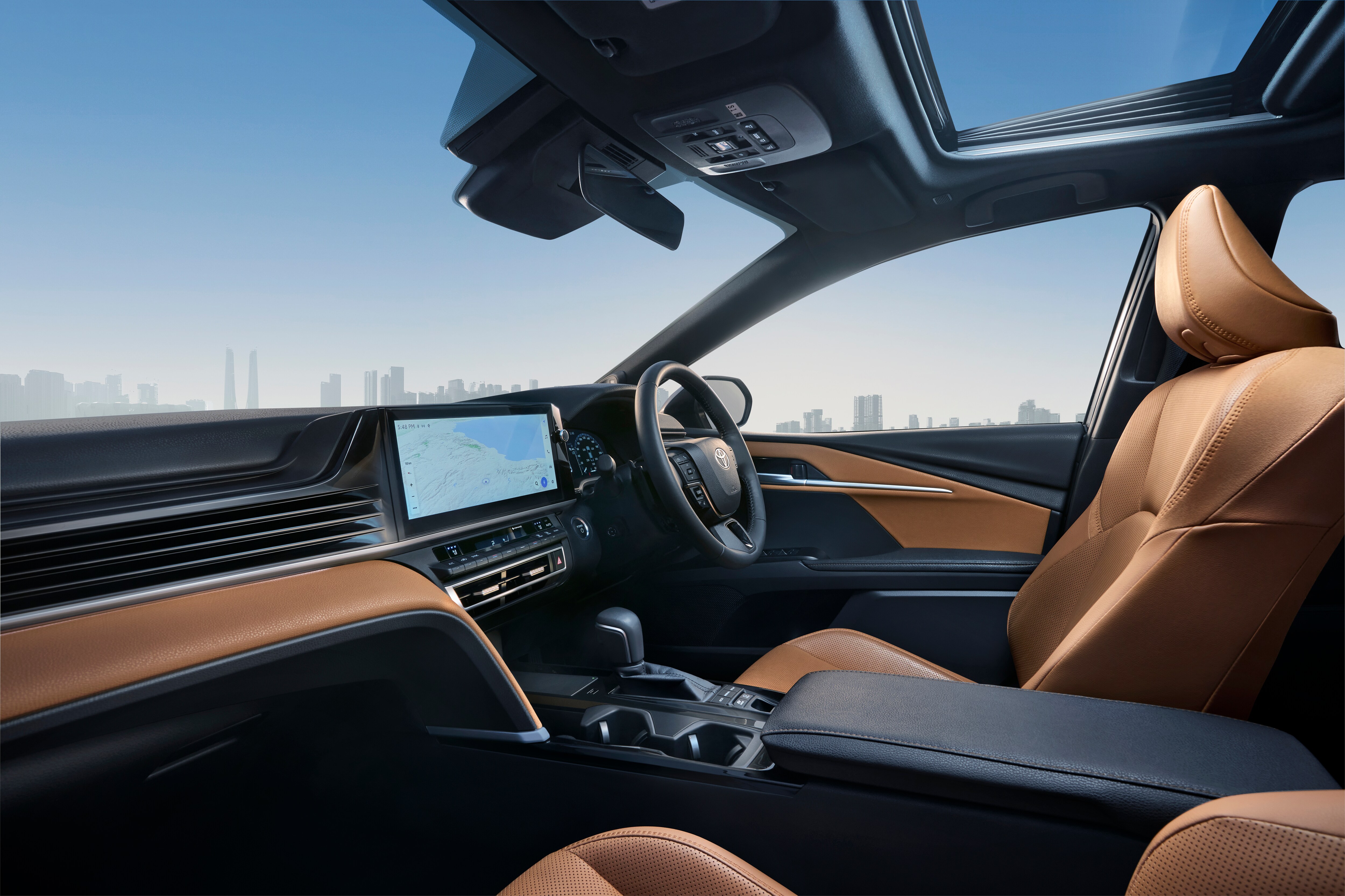 The company has gone with simplistic yet elegant interiors.