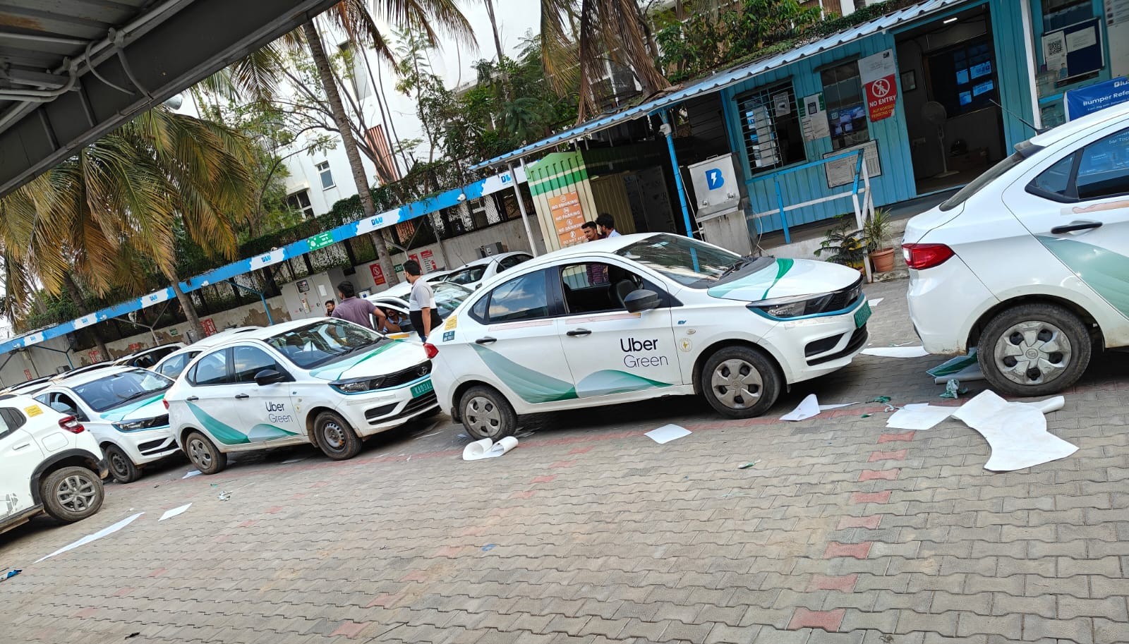 BluSmart Cabs Start Getting Rebranded As Uber Green In Bengaluru