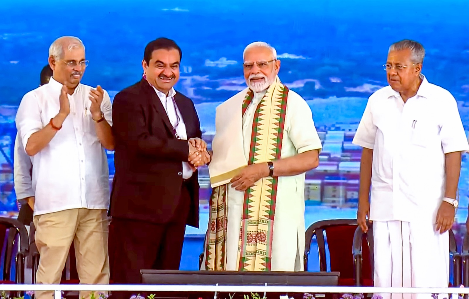 PM Modi Inaugurates Vizhinjam Port In  Kerala &mdash; India's First Deep-Water Container Transshipment Facility