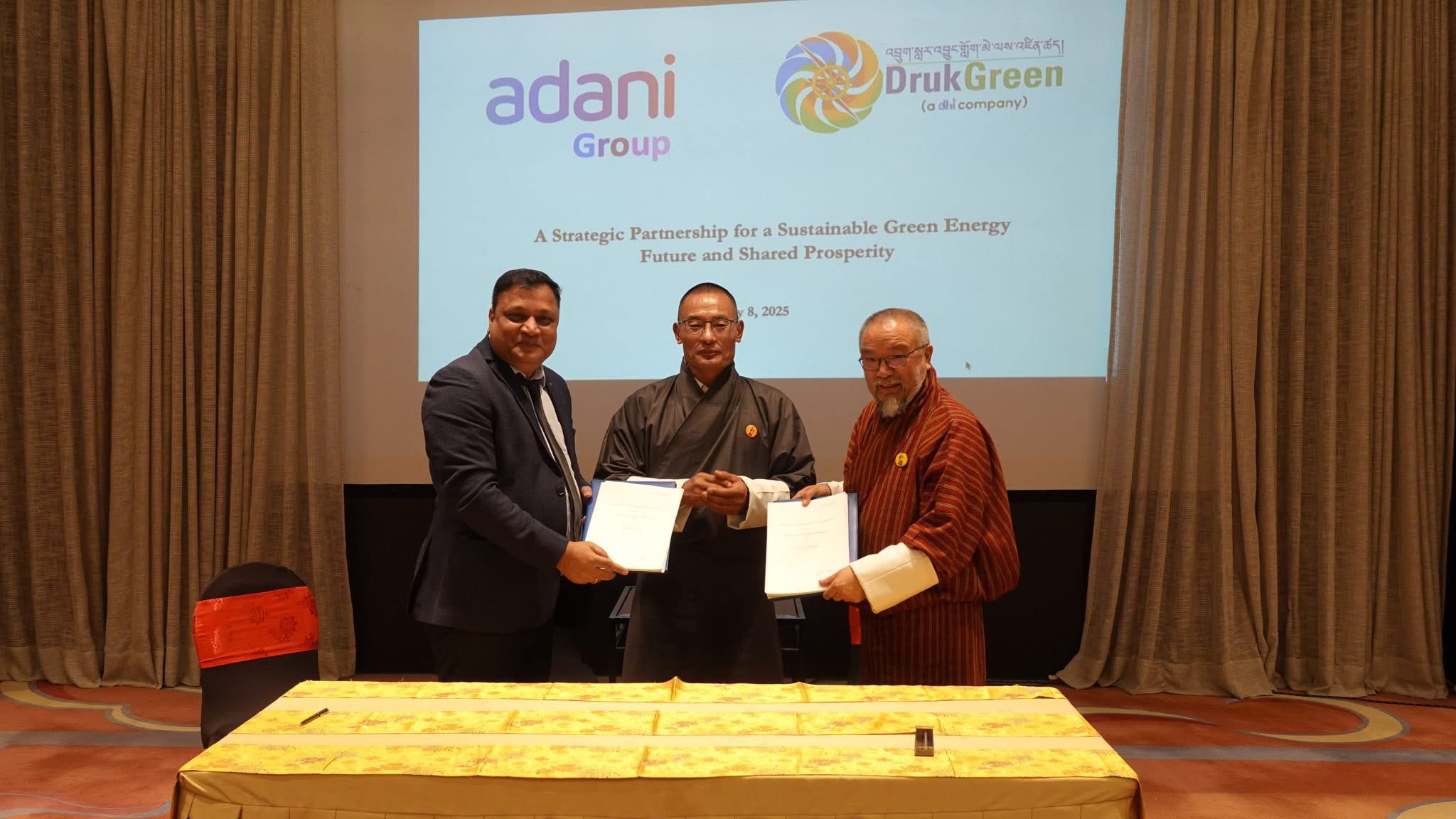 Adani Group Inks Pact With Bhutan's Druk Green Power For 5,000 MW Hydropower Development