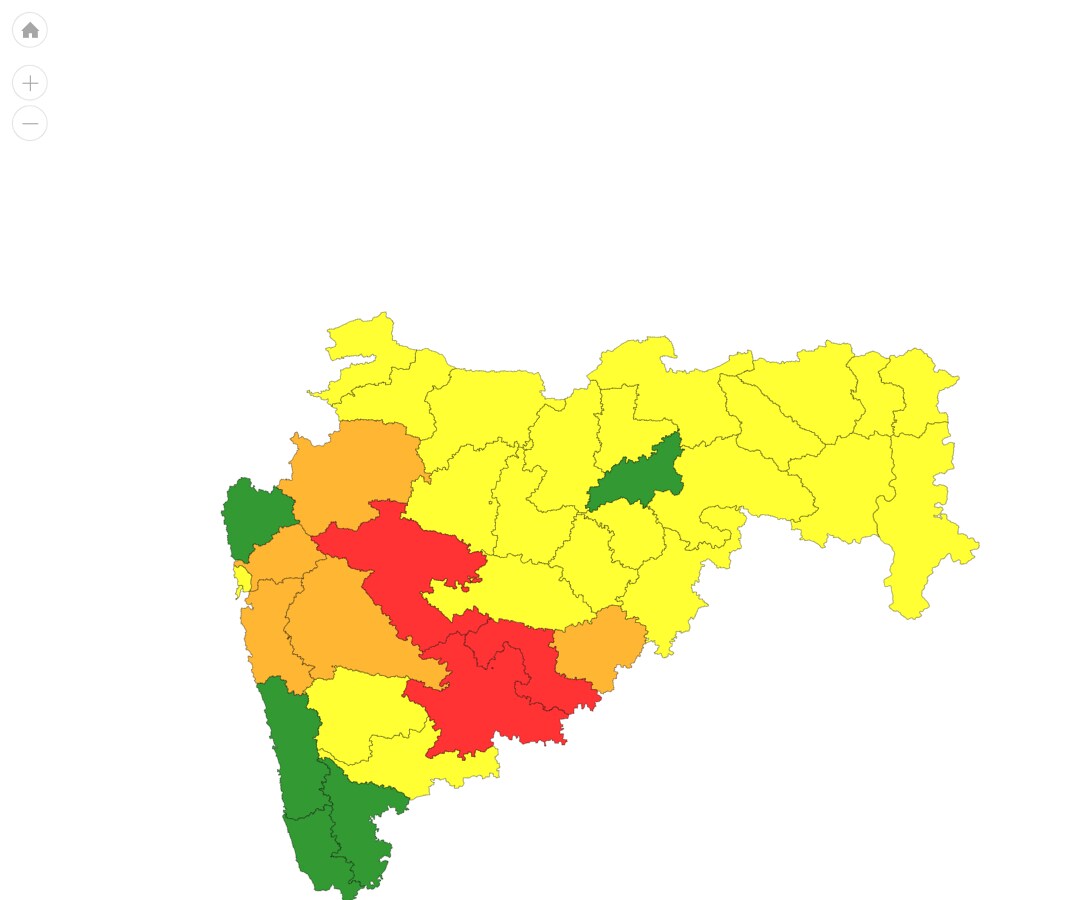 Maharashtra Nowcast warnings