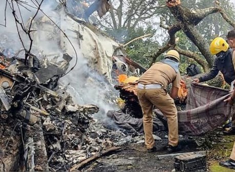 Helicopter Carrying Seven People From Kedarnath Crashes In Uttarakhand