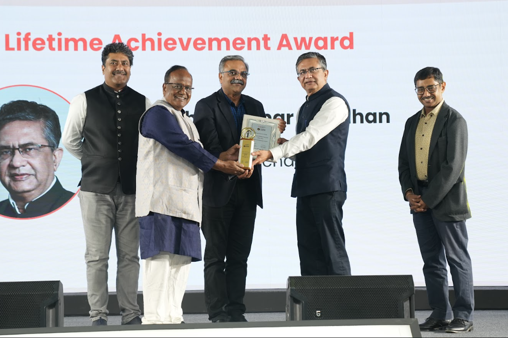 NSE CEO Ashishkumar Chauhan Receives 'Lifetime Achievement Award'