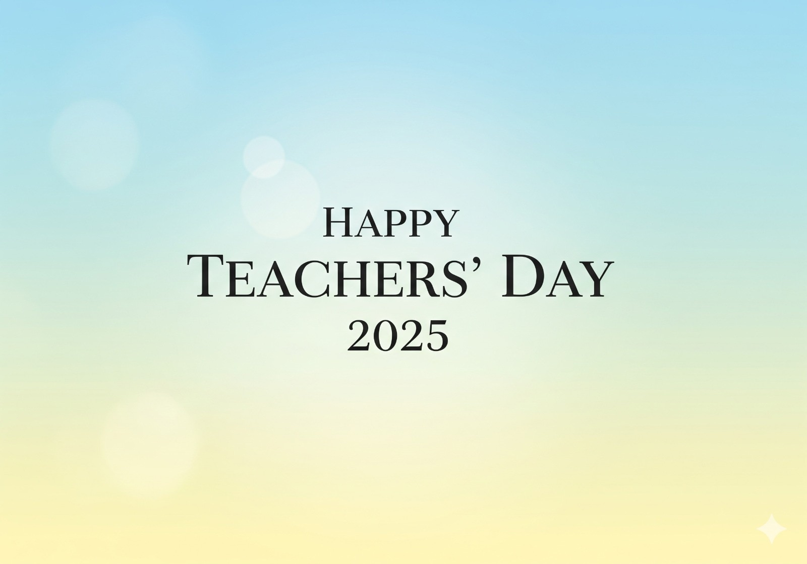 Happy Teachers' Day 2025 Images 