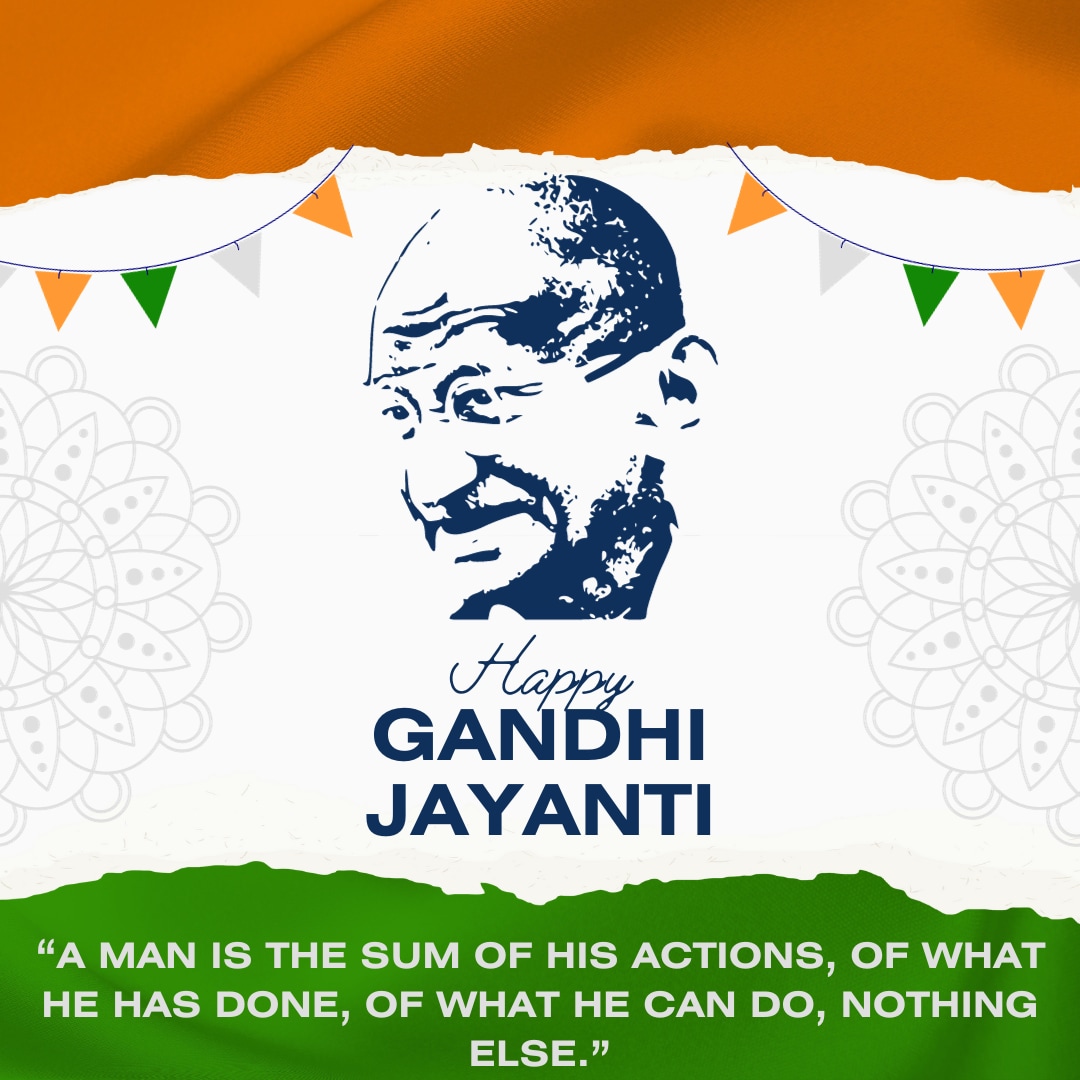 Happy Mahatma Gandhi Jayanti Images