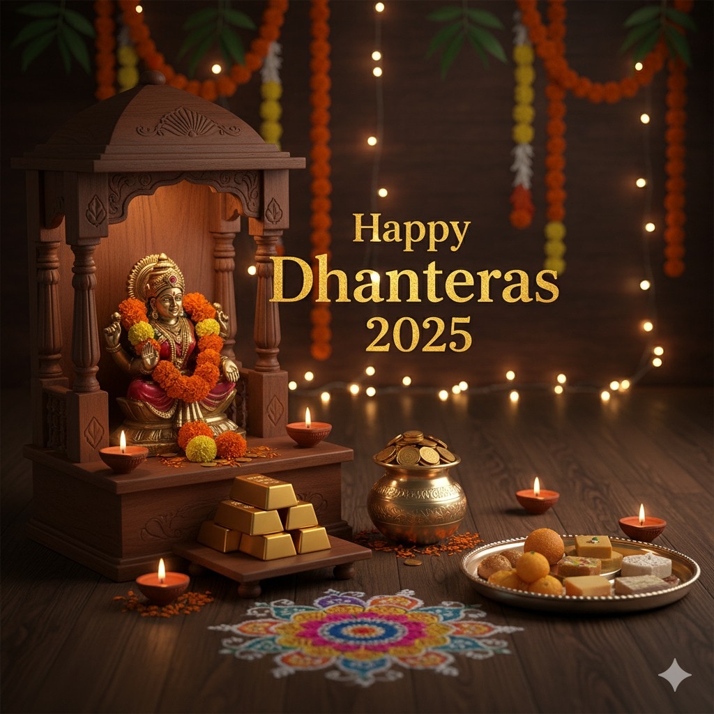 Happy Dhanteras 2025 Images
