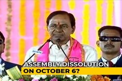 For Early Polls In Telangana, KCR's 'Sixer' On Thursday, Say Sources For Early Polls In Telangana, KCR's 'Sixer' On Thursday, Say Sources
