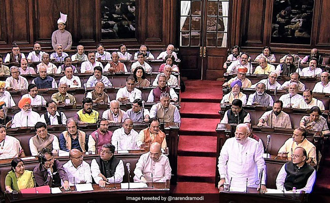 Now Everything "<i>Hari-Kripa</i>" In Rajya Sabha, Quips PM Modi