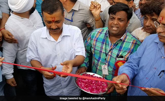 Arvind Kejriwal Inaugurates 530 Crore Barapullah Corridor In Delhi