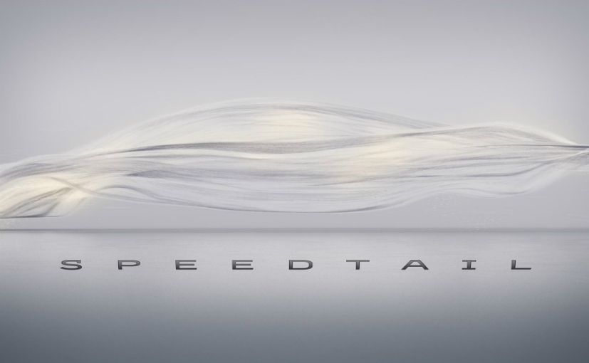 McLaren BP23 Officially Gets Named 'Speedtail'