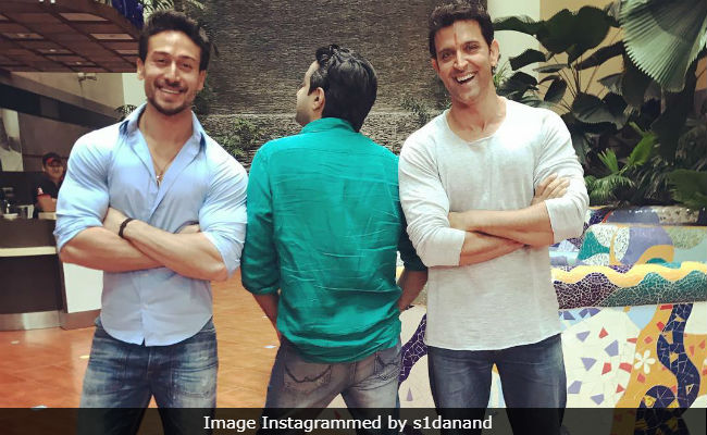 Seen <I>Rambo</I> Director's Pic Featuring Tiger Shroff And Hrithik Roshan Yet ?