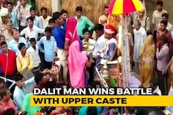With 150 Cops On Guard, It Was Band, <i>Baaja</i> And <i>Baraat</i> For Dalit Groom With 150 Cops On Guard, It Was Band, <i>Baaja</i> And <i>Baraat</i> For Dalit Groom
