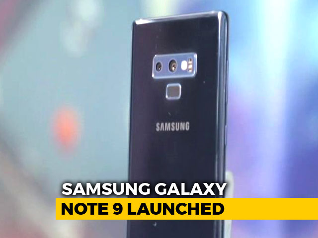 Samsung Galaxy Note 9 Officially Launched in India