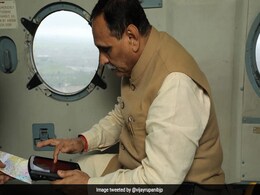Vijay Rupani's Chopper Fails To Land Twice Due To Bad Weather: Officials Vijay Rupani's Chopper Fails To Land Twice Due To Bad Weather: Officials