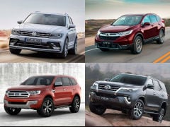 2019 Honda CR-V vs Toyota Fortuner vs Ford Endeavour vs Skoda Kodiaq vs Volkswagen Tiguan: Specifications Comparison